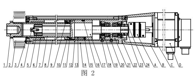 直線式電動缸的結(jié)構(gòu)圖